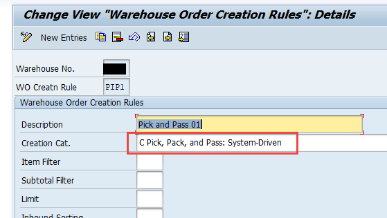 Understand SAP EWM Pick & pass (9)